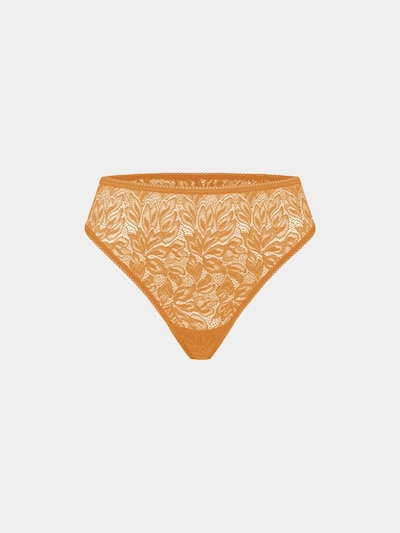 Erlich Textil String 'Iconic Lace' in XS in de kleur Abrikoos, Productweergave