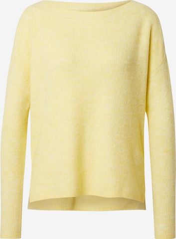 VERO MODA Пуловер 'LEFILE' в жълто: отпред