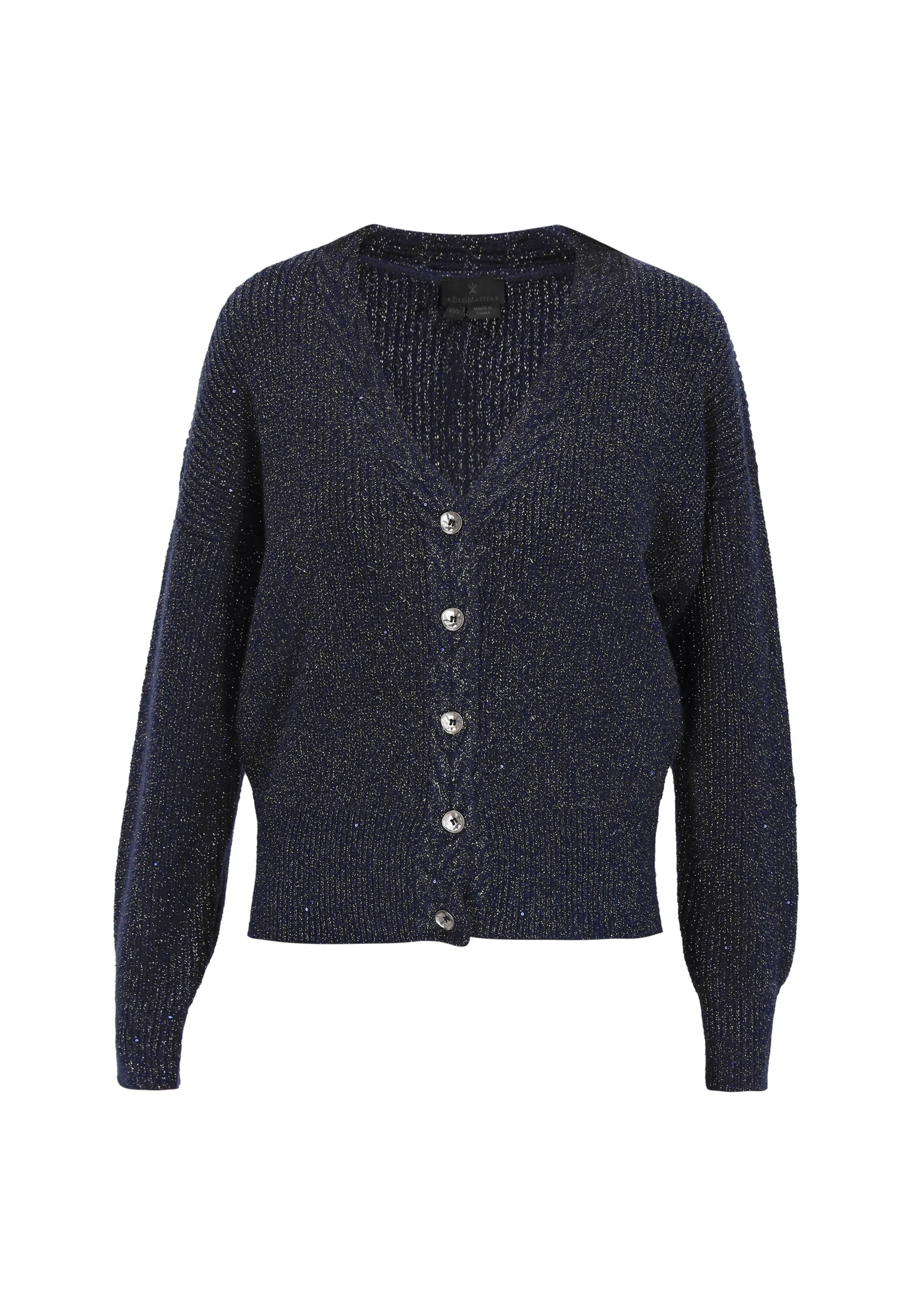 DreiMaster Klassik - Cárdigan en azul: frente