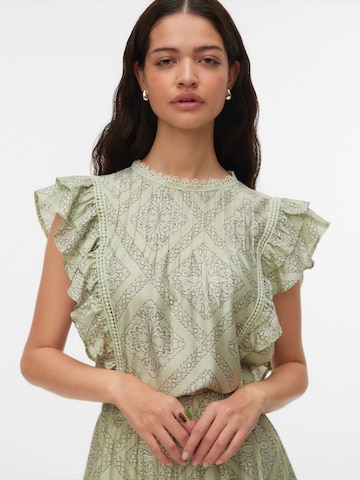 VERO MODA Blouse 'VMBLISS' in Green: front