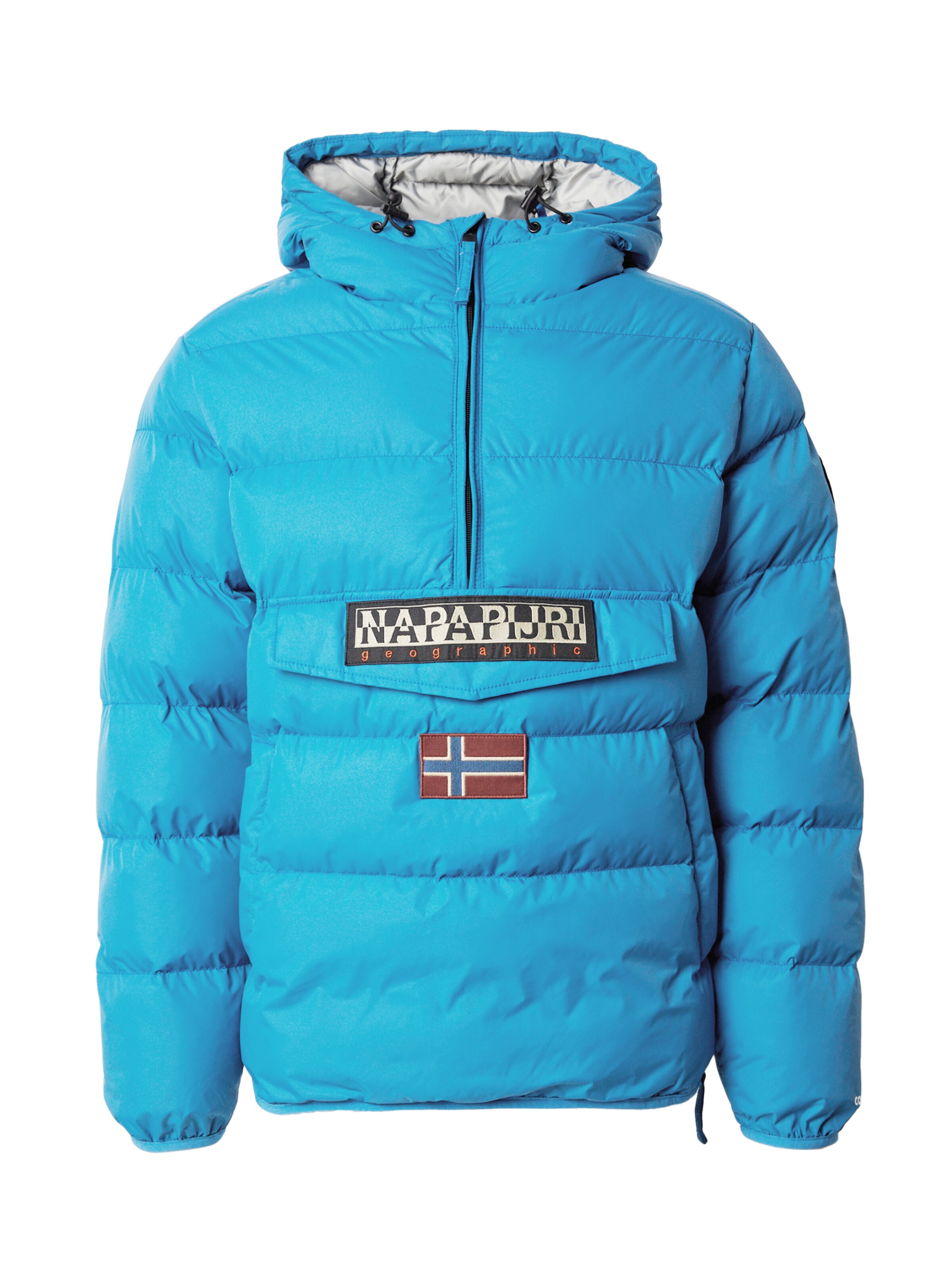 NAPAPIJRI Zimná bunda 'Rainforest' - Modrá: predná strana