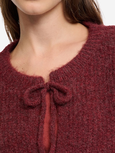 ETAM Strickjacke in burgunder, Produktansicht