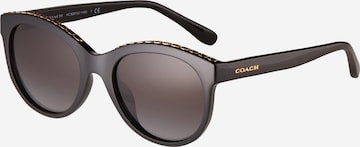 COACH Солнцезащитные очки 'HC8297U' в Черный: спереди