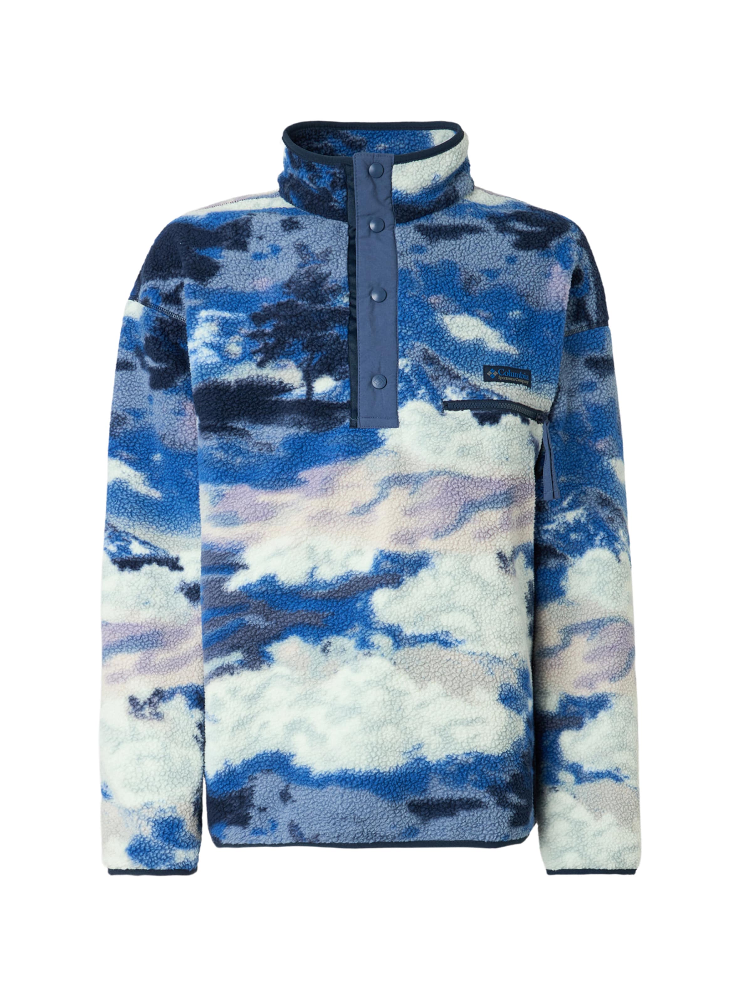 zils COLUMBIA Sporta džemperis 'Helvetia™ II': no priekšpuses