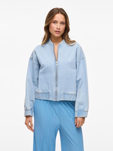 Veste mi-saison VILA en bleu : devant