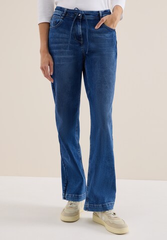 STREET ONE Loosefit Jeans in Blau: Vorderseite