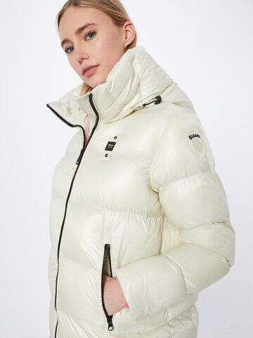 Blauer.USA Between-Seasons Coat in White