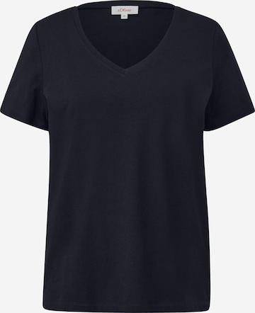 T-shirt s.Oliver en bleu : devant
