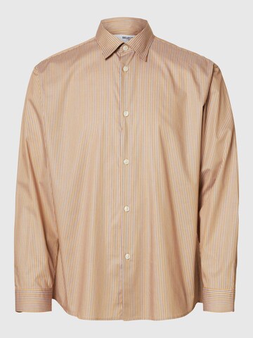 Comfort fit Camicia di SELECTED in marrone