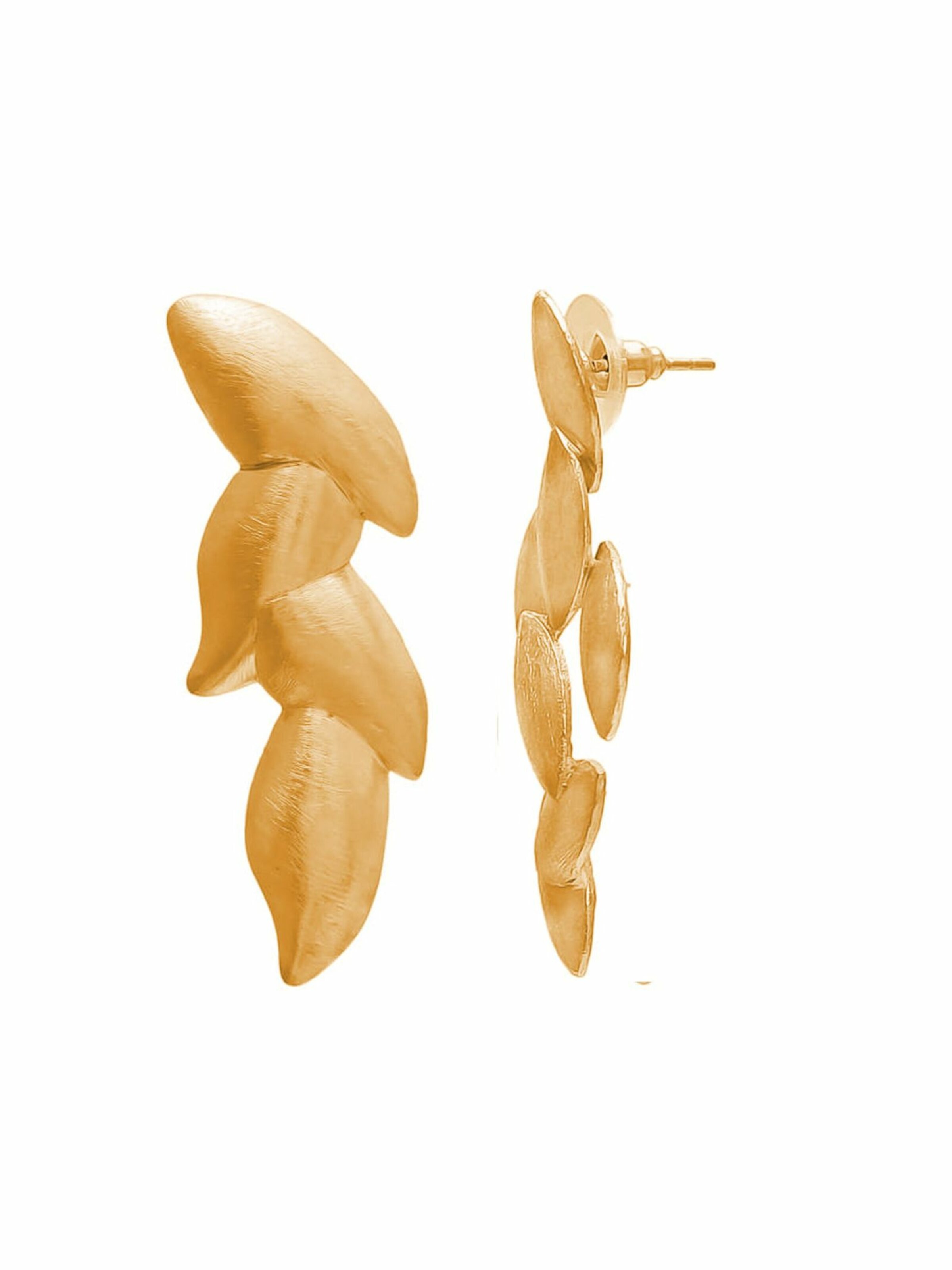 Gemshine Ohrringe 'KASKADE' in Gold