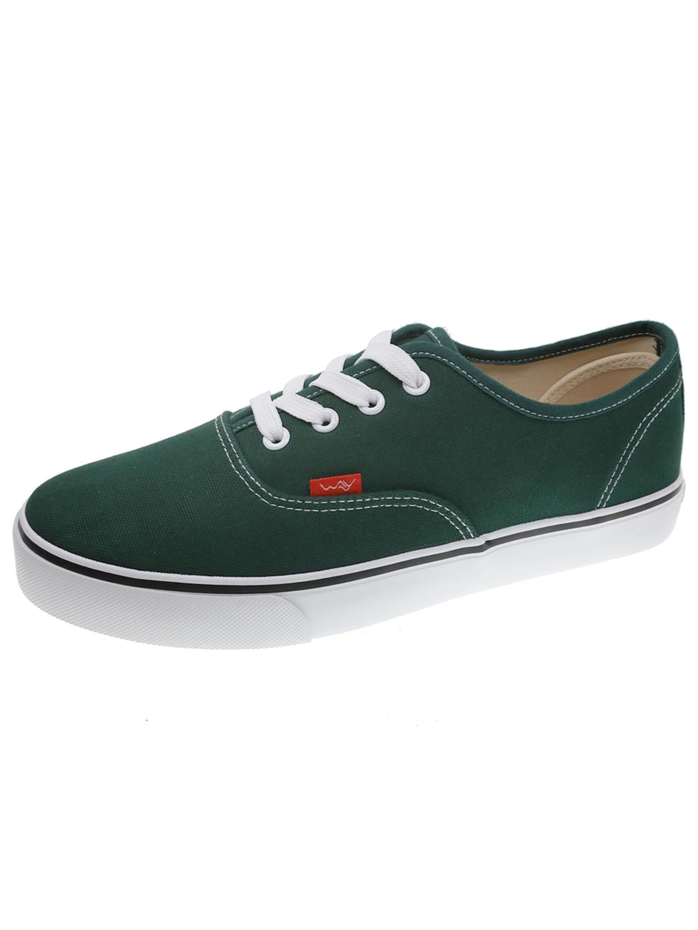 Baskets basses Beppi en vert : devant