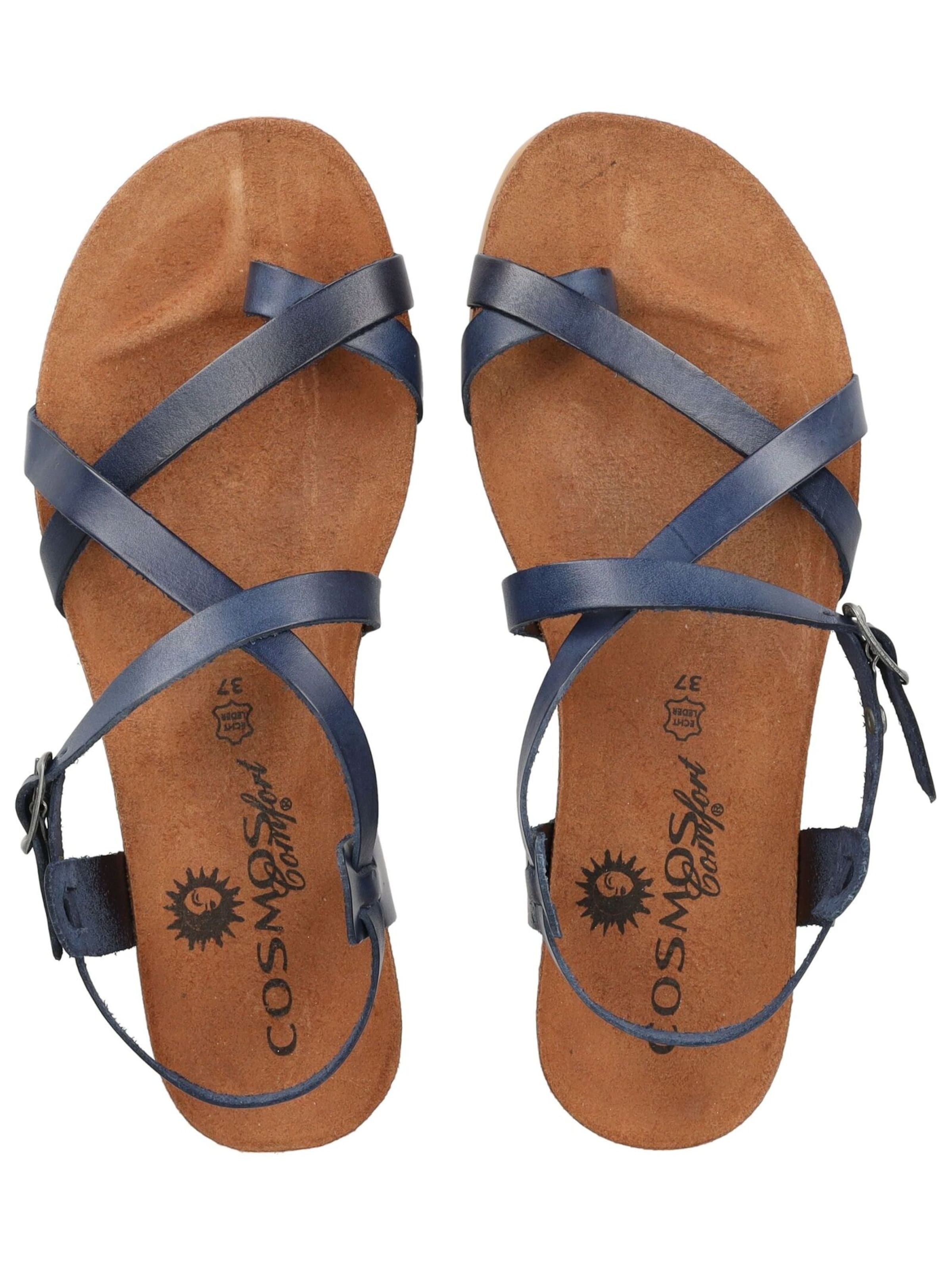 COSMOS COMFORT Teenslipper in Blauw