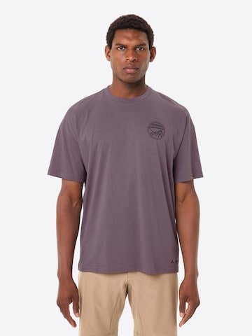 VAUDE Funktionsshirt in Lila: Vorderseite