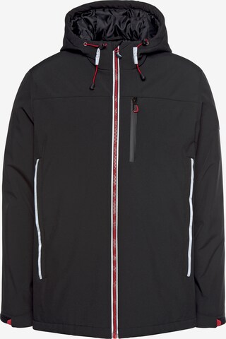 POLARINO Winterjacke in Schwarz: predná strana