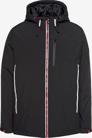 POLARINO Winterjacke in Schwarz: predná strana