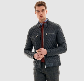 PIERRE CARDIN Between-Season Jacket in Blue: front