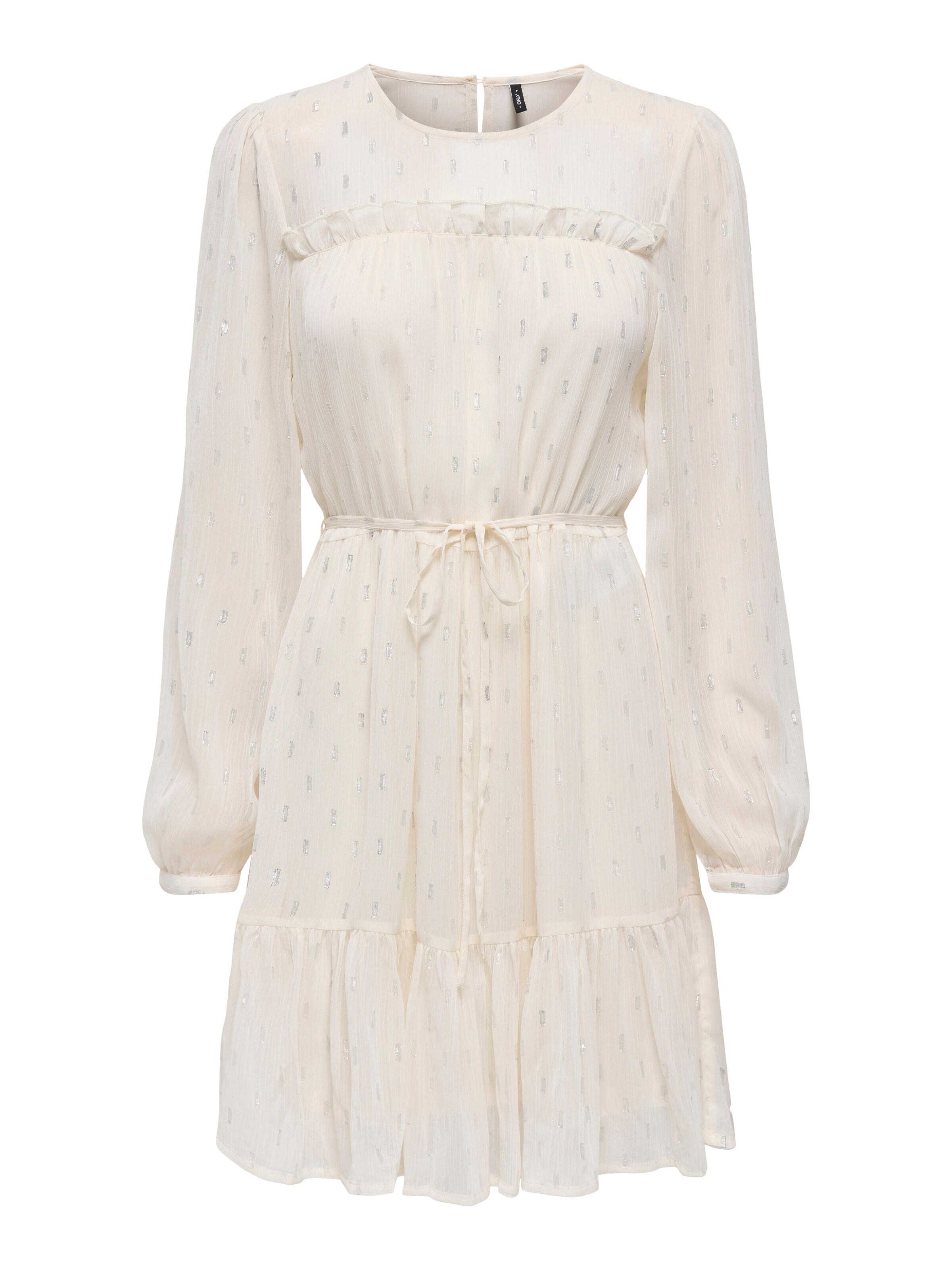 ONLY Koktejlové šaty 'ONLIvy' – bílá: přední strana