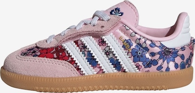 19 dydžio Sportbačiai iš ADIDAS ORIGINALS, spalva – tamsiai mėlyna / rožių spalva / tamsiai raudona / natūrali balta, Prekių apžvalga