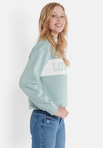 Vestino Sweatshirt in Grün