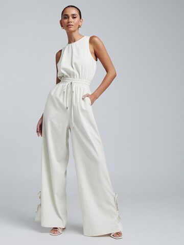 BWLDR Jumpsuit 'Laila' in Beige: front