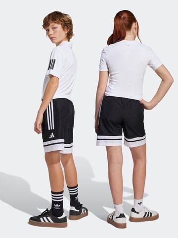 ADIDAS PERFORMANCE Regular Sportshorts 'Squadra 25 Downtime' in Schwarz