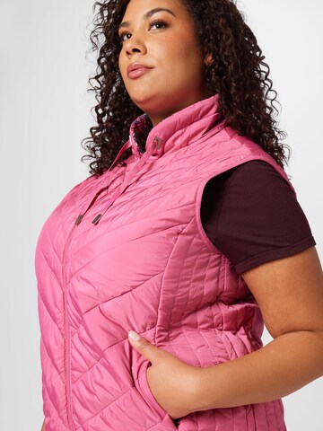 SAMOON Bodywarmer in Roze