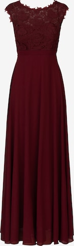 Robe de soirée Kraimod en rouge : devant