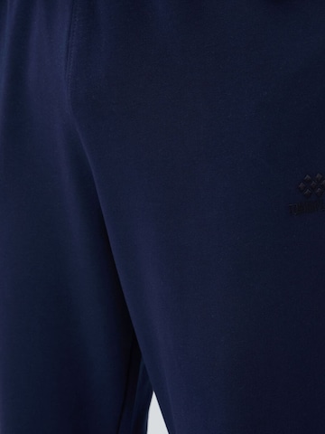 Tommy Life Tapered Workout Pants 'Jogginghose' in Blue