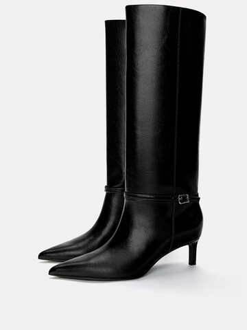 Bottes Pull&Bear en noir
