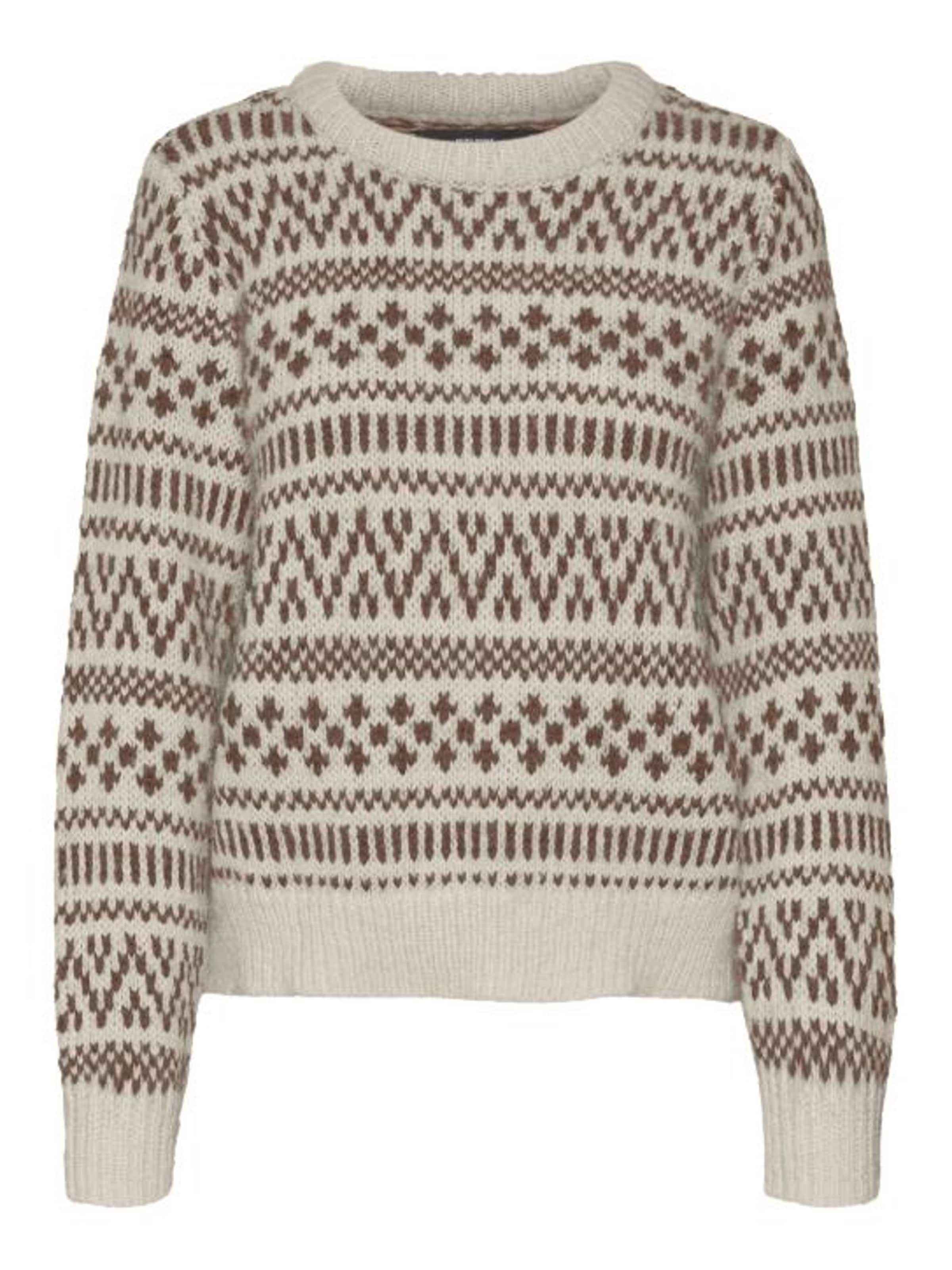 Pull-over 'KAIRA' VERO MODA en beige : devant