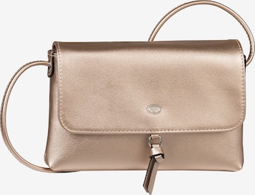 TOM TAILOR Crossbody Bag 'Luna' in Gold: front