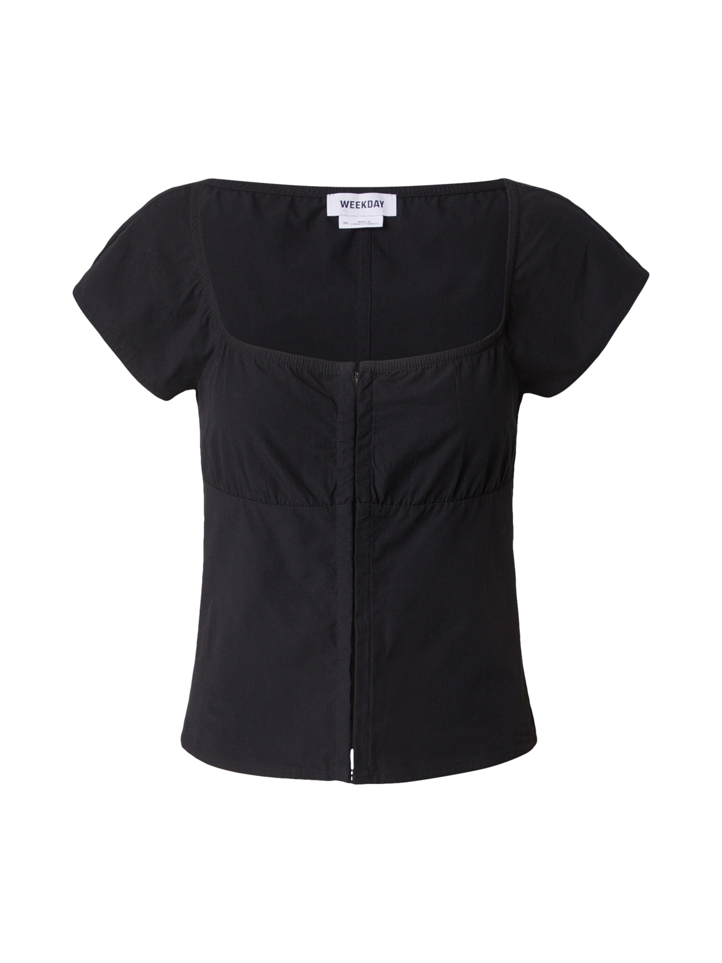 WEEKDAY Bluza 'Elsa' | črna barva: sprednja stran