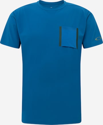 OAKLEY - Camiseta funcional en azul: frente