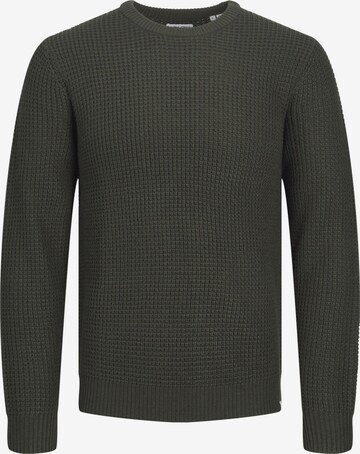 JACK & JONES Sweater in Green: front