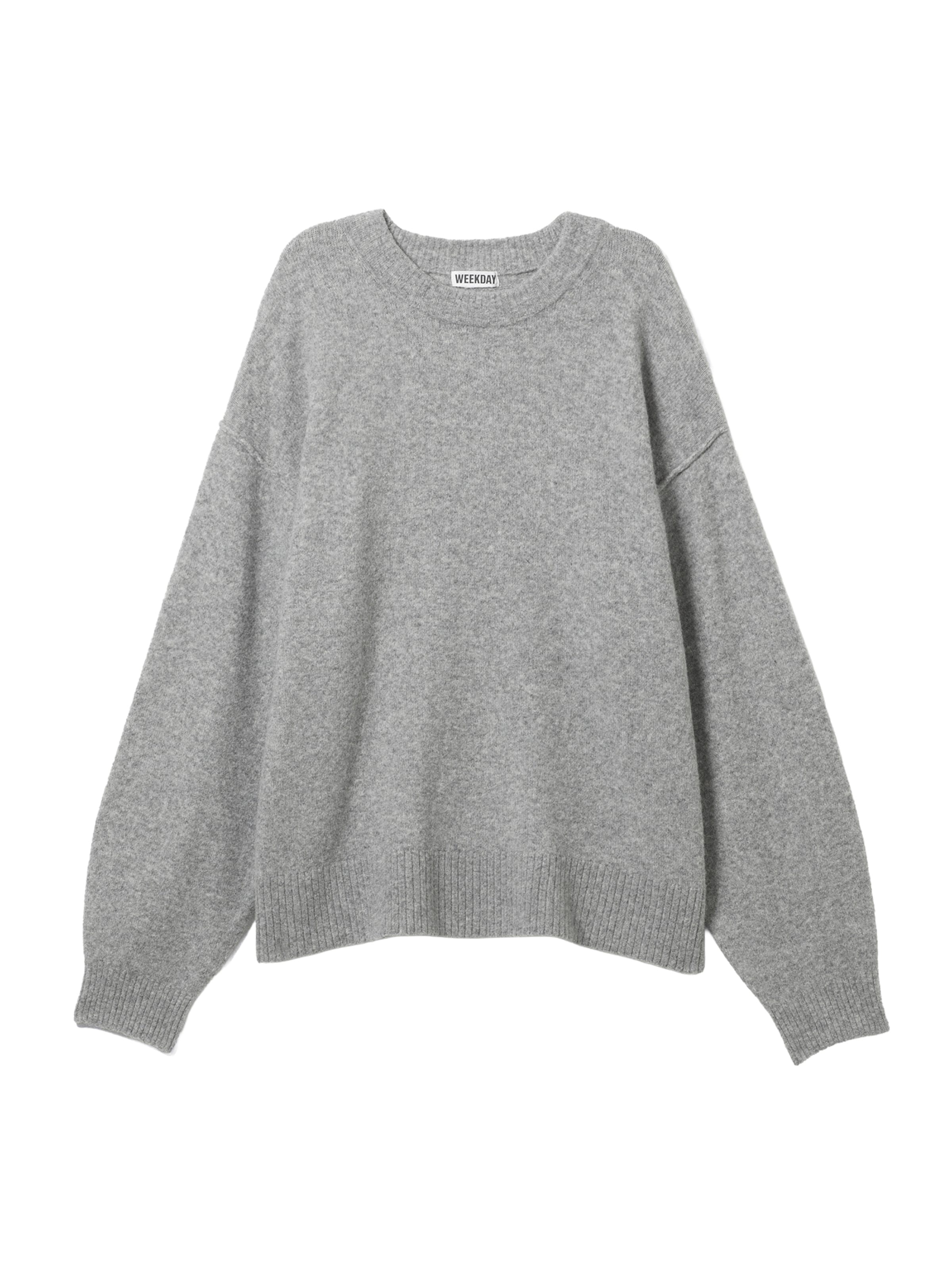 WEEKDAY Sweater 'Funda' in mottled grey, Item view