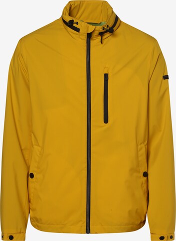 bugatti Between-Season Jacket in Yellow: front