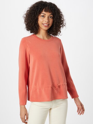 s.Oliver Sweatshirt in Orange: front