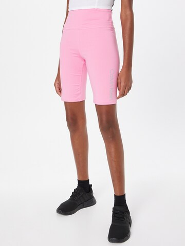 Calvin Klein Performance Sporthose in Pink: predná strana