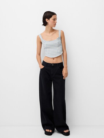 Bershka Top in Blue