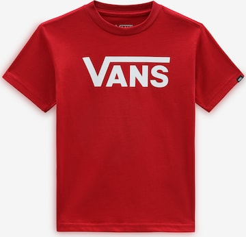 Tricou de la VANS pe roșu: față