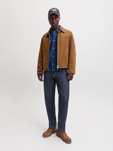regular Jeans 'JJIEDDIE JJCREW ST 800' di JACK & JONES in blu