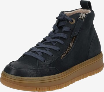 Paul Green High-Top Sneakers in Blue: front
