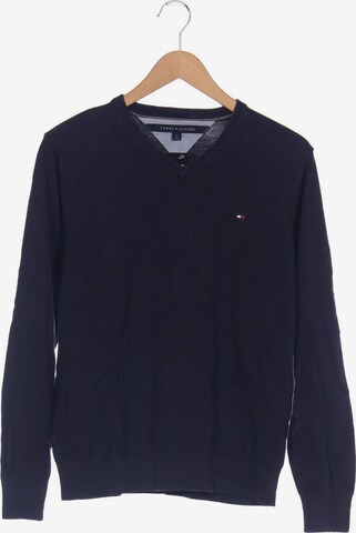 TOMMY HILFIGER Pullover M in Blau: predná strana