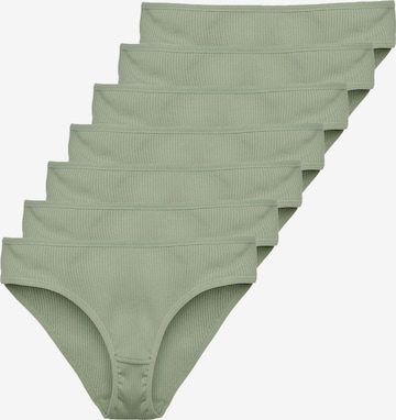 Slip 'F901' di Tazzio in verde: frontale