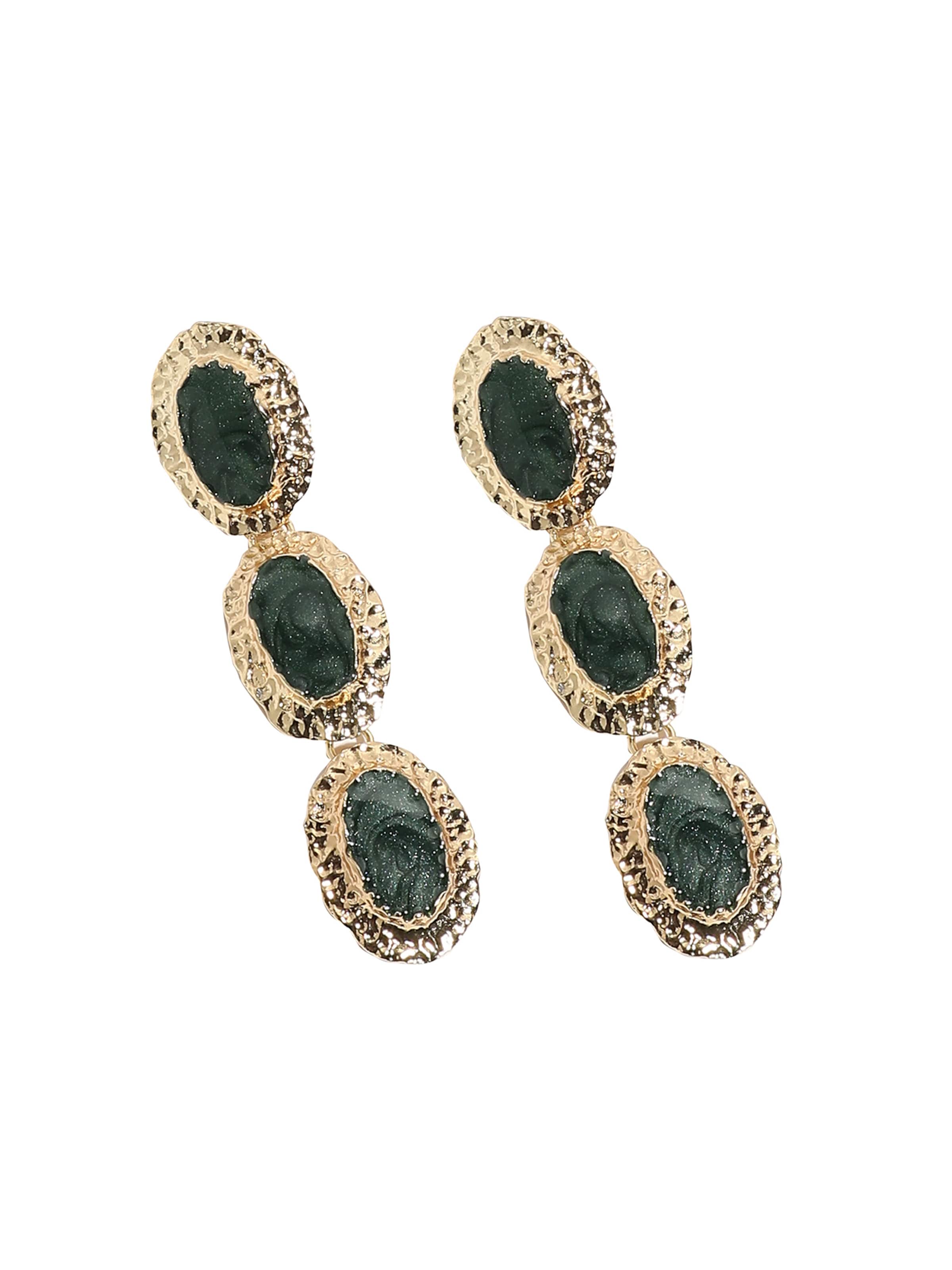 SOHI Uhani ' Aliah ' | zlata barva: sprednja stran