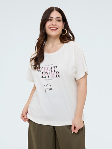 Fiorella Rubino - Camiseta en blanco