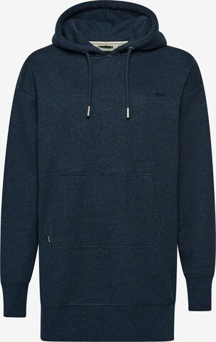 Robe oversize Superdry en bleu : devant