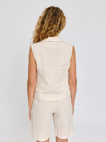 mazine Bluse 'Dina'‌ in Beige