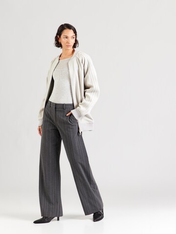 WEEKDAY Wide Leg Hose 'SPEED Dylan' in Grau