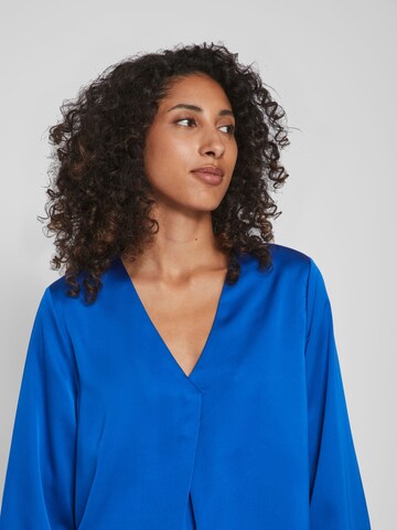 VILA Bluse in Blau